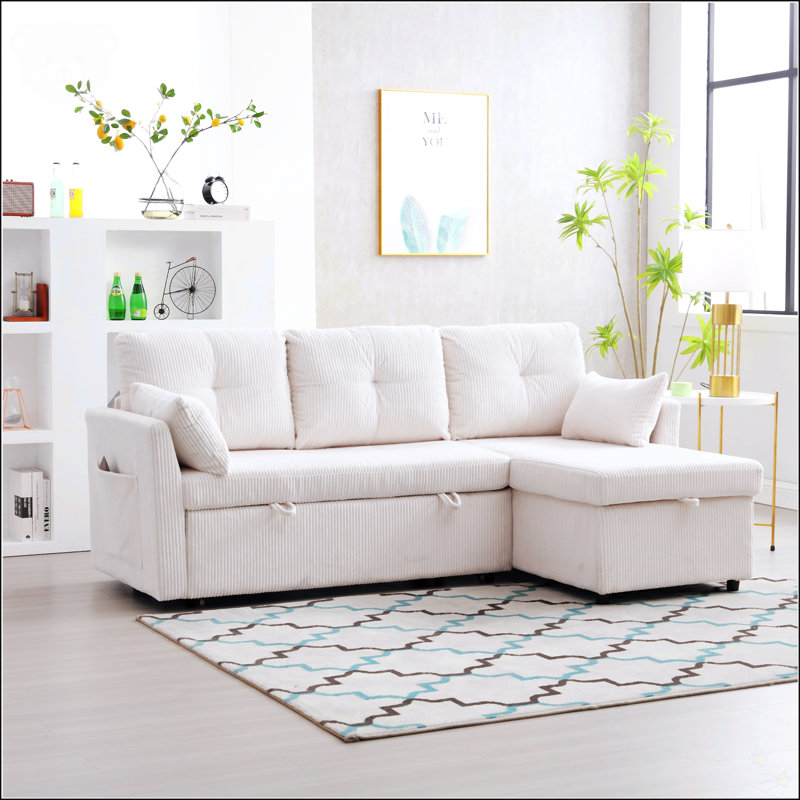 Long sofa with storage discount